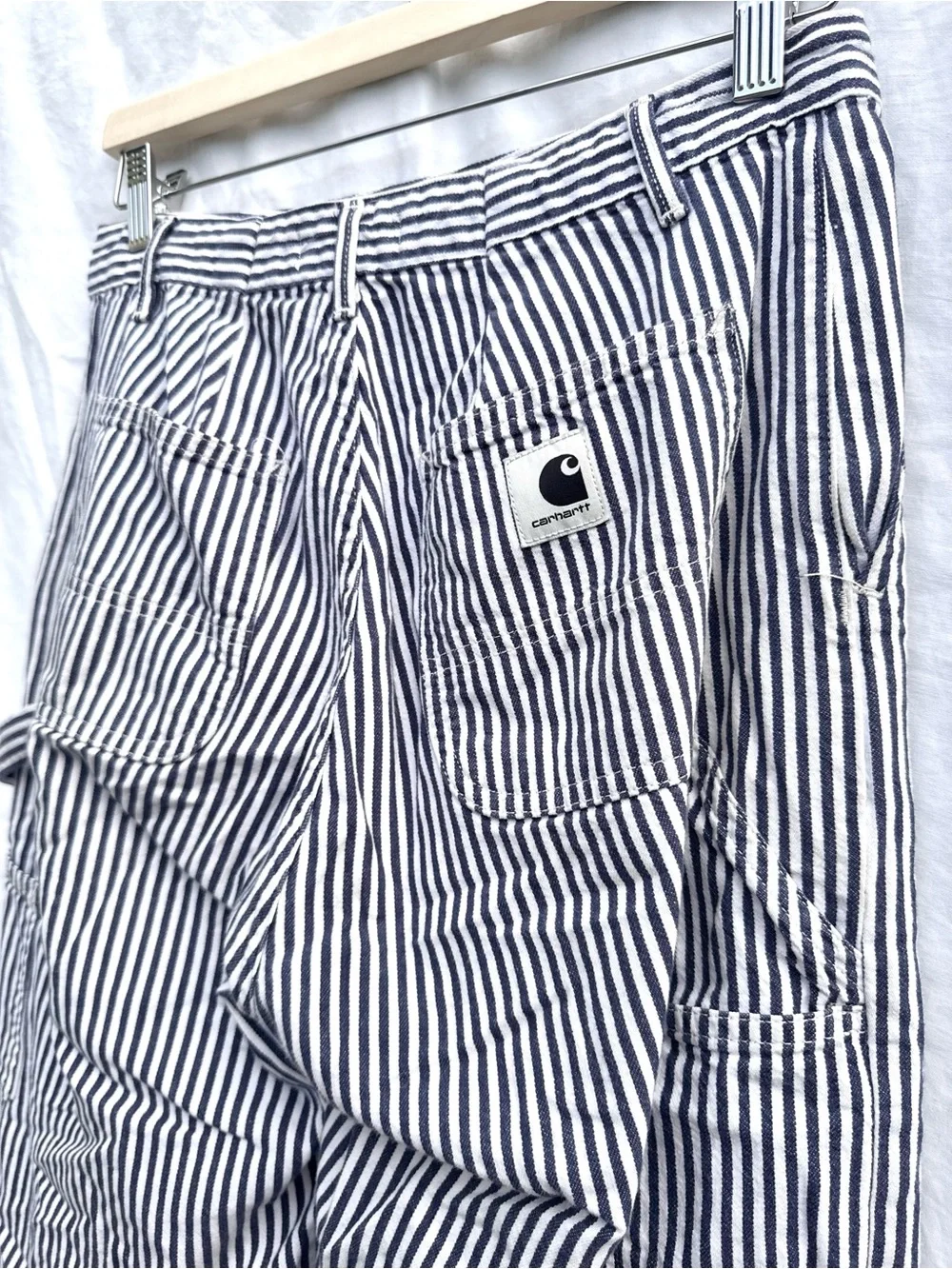 WIP Carhartt Women’s Pierce Pant Straight Striped - Picture 5 of 7